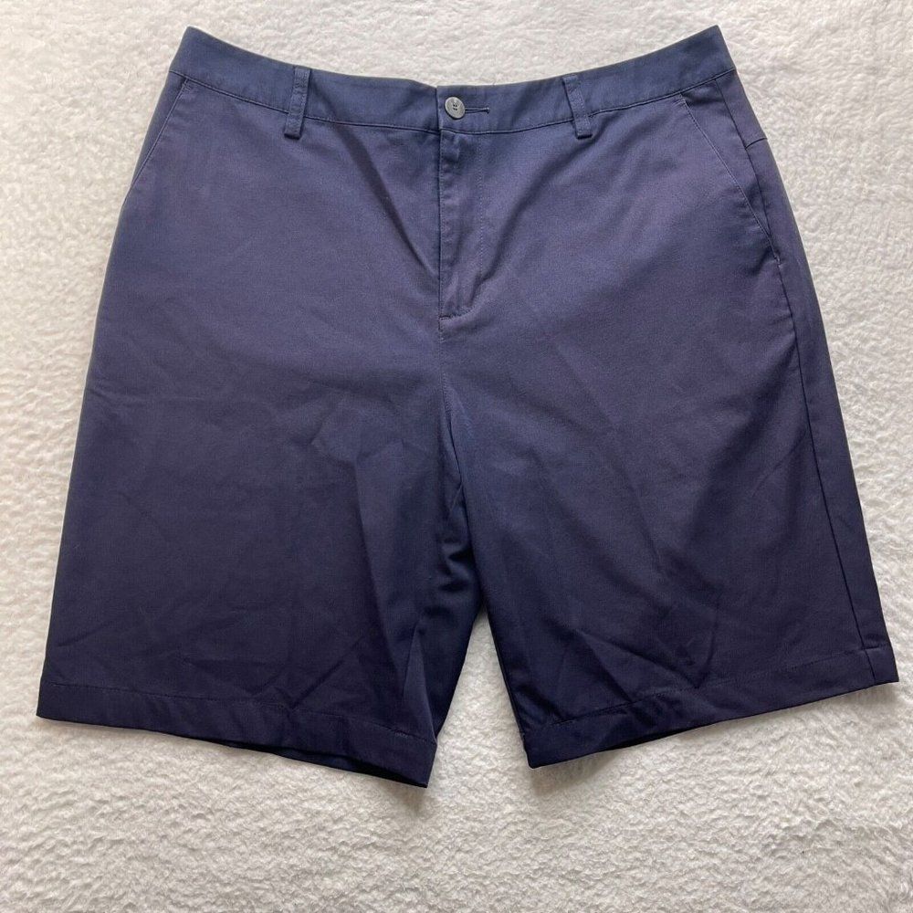 Adidas Golf Shorts Mens Size 34 (Measured 36 1/2" X 9 1/4") Blue
